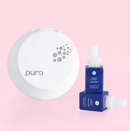 CAPRI BLUE SMART HOME DIFFUSER WITH 2 VOLCANO REFILLS