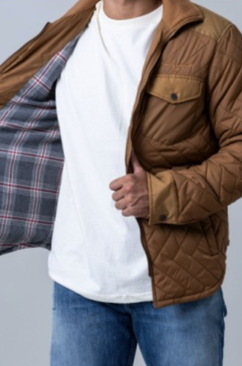 KIMES RANCH MENS SKINK JACKET IN WW BROWN