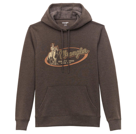 WRANGLER MENS THROWBACK RIDER HOODIE