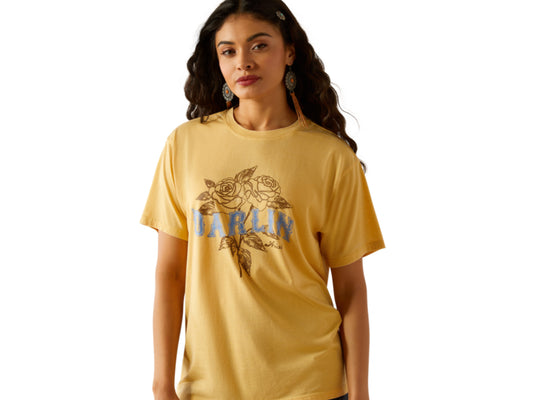 ARIAT WOMENS DARLIN ROSE T-SHIRT