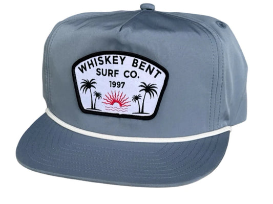 WHISKEY BENT HAT CO PALM BEACH SLATE CAP