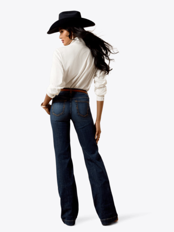 ARIAT WOMENS PERFECT RISE MADDIE TROUSER JEANS