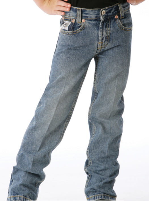 CINCH BOYS WHITE LABEL MID RISE RELAXED FIT STRAIGHT LEG JEAN