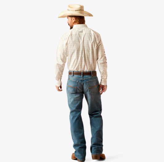 ARIAT MENS M4RELAXED PRO SERIES RAY BOOTCUT JEAN