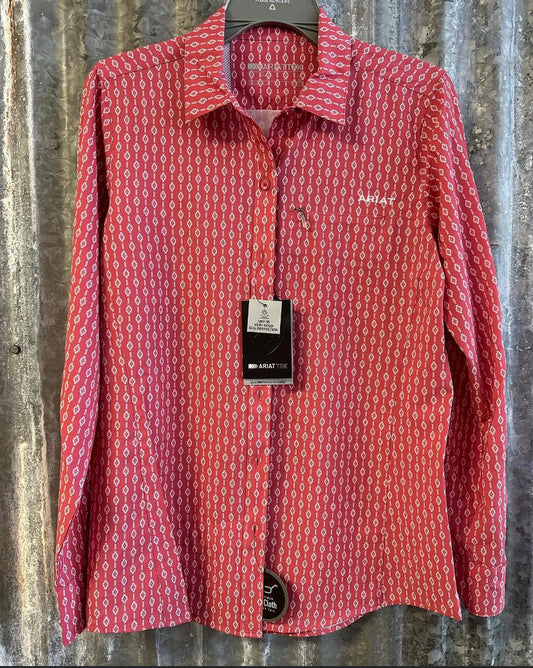 ARIAT WOMENS VENTTEK LONG SLEEVE SHIRT