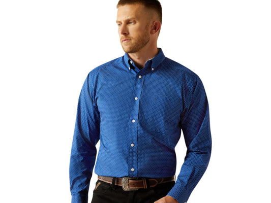 ARIAT MENS WRINKLE FREE BODIE LONG SLEEVE SHIRT