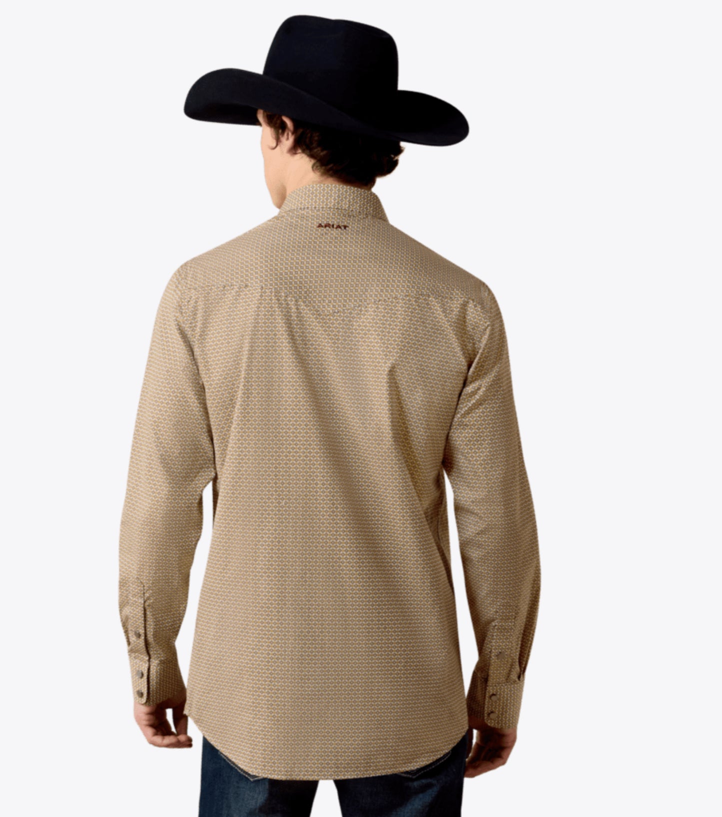 ARIAT MENS WRINKLE FREE RIP CLASSIC FIT SNAP SHIRT
