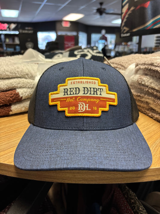 RED DIRT HAT CO FADED DENIM CAP