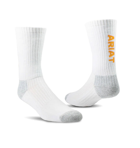 ARIAT PREMIUM COTTON CREW SOCKS