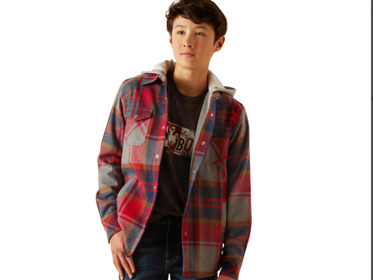 ARIAT BOYS HOFFMAN SHIRT JACKET