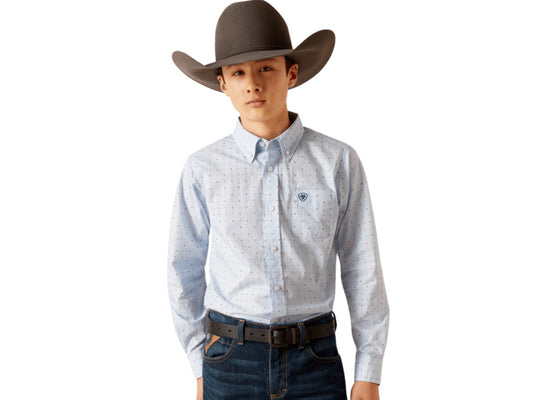 ARIAT BOYS PENLEY LONG SLEEVE SHIRT