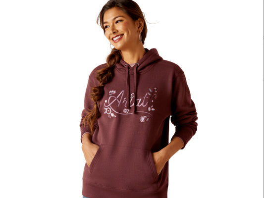 ARIAT WOMENS STORIES HOODIE IN VARIOUS COLORS
