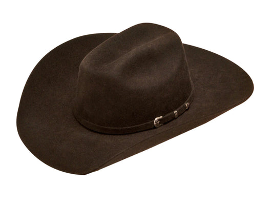 ARIAT KIDS WOOL COWBOY HAT IN BROWN