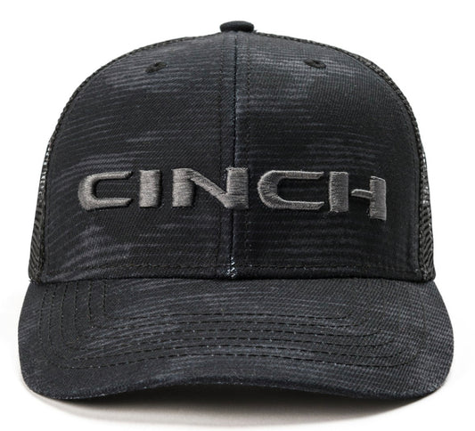 CINCH MENS TRUCKER CAP IN BLACK
