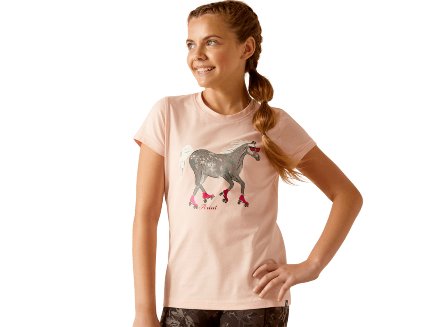 ARIAT YOUTH ROLLER PONY TSHIRT