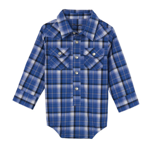 WRANGLER WESTERN BABY BOY BODYSUIT SNAP