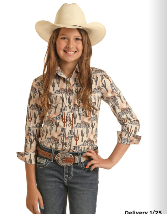 ROCK & ROLL DENIM GIRLS DALE CONVERSATIONAL SNAP