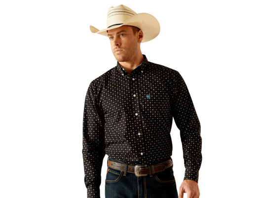 ARIAT MENS WRINKLE FREE SETH  CLASSIC FIT SHIRT