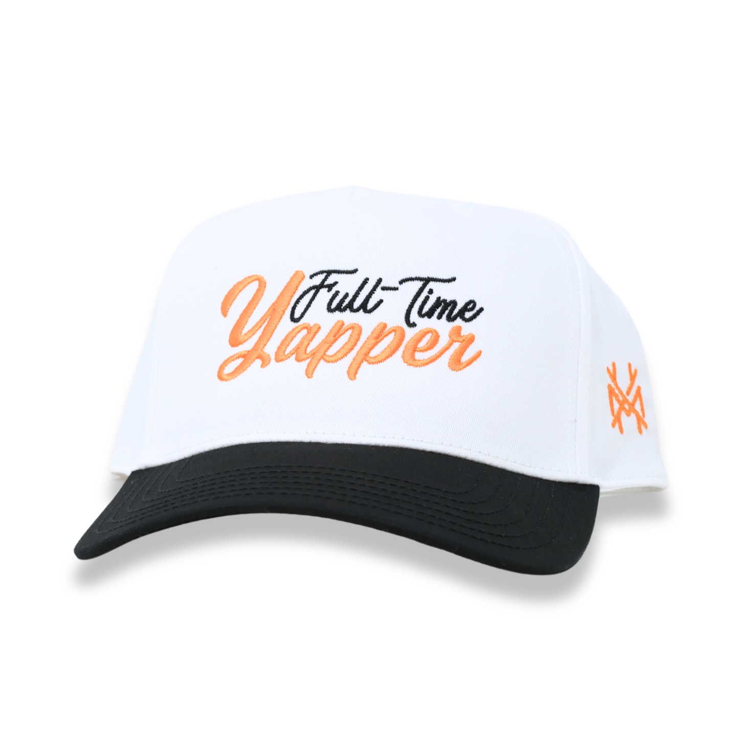 The Mad Hatter Co - Full-Time Yapper Trucker Hat: Retro Field Camo/ Natural