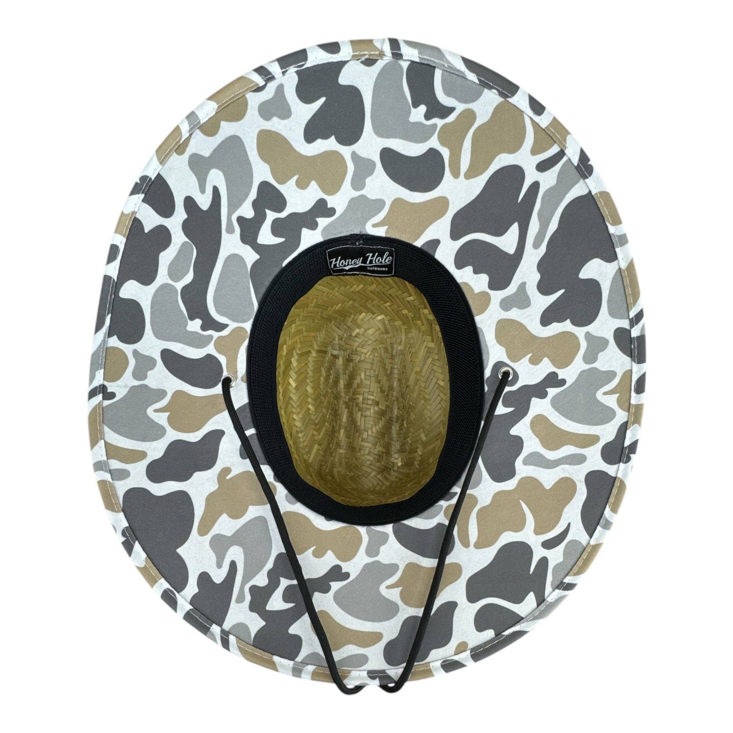 Honey Hole Outdoors - Straw Hat - HH Camo