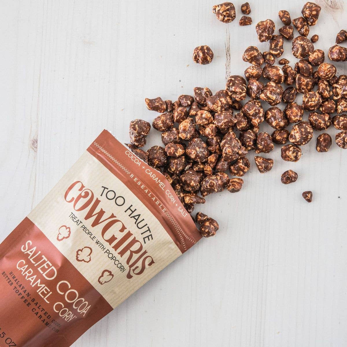 Too Haute Cowgirls - Salted Cocoa Caramel Corn