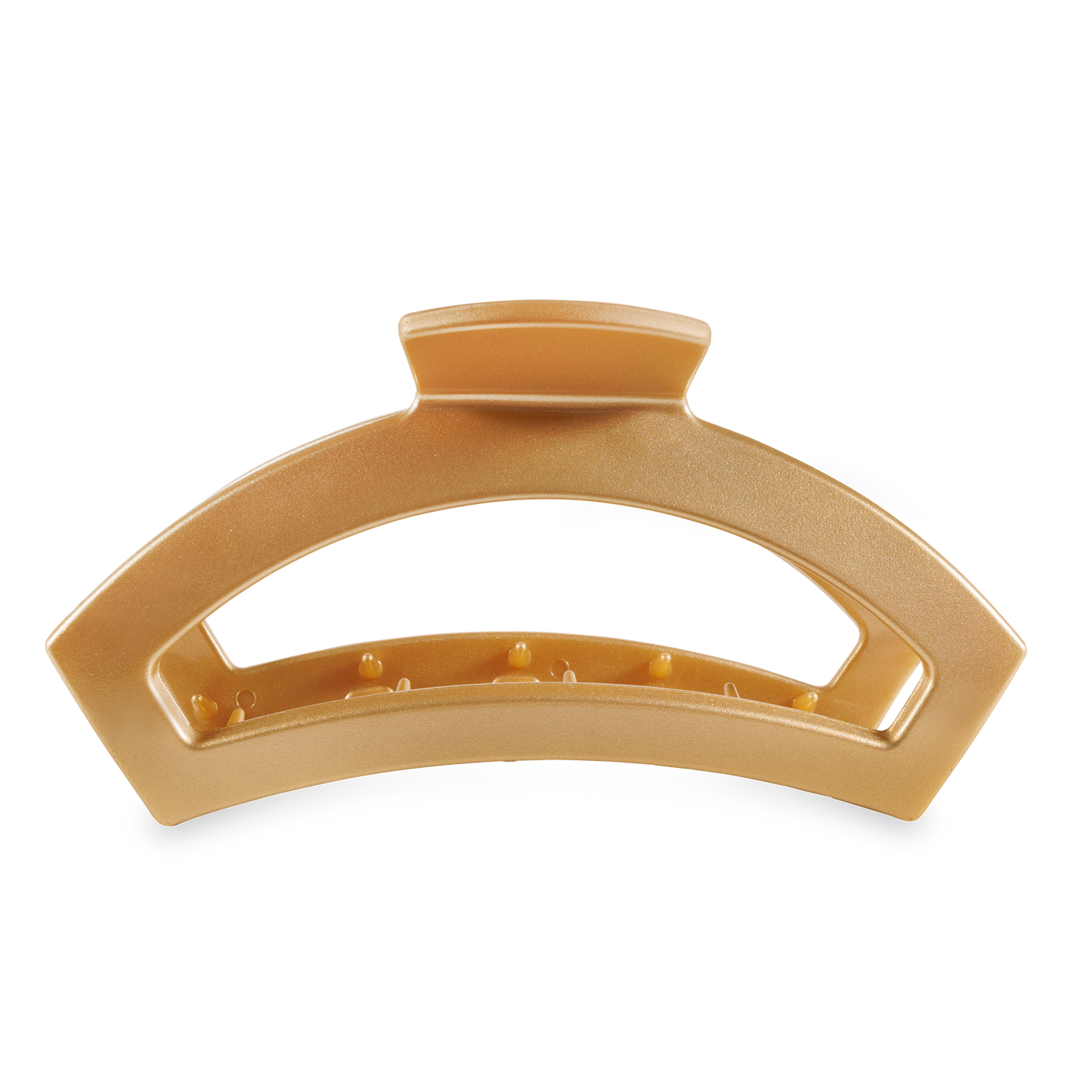 TELETIES - Open Hair Clip | Large | Champagne Toast