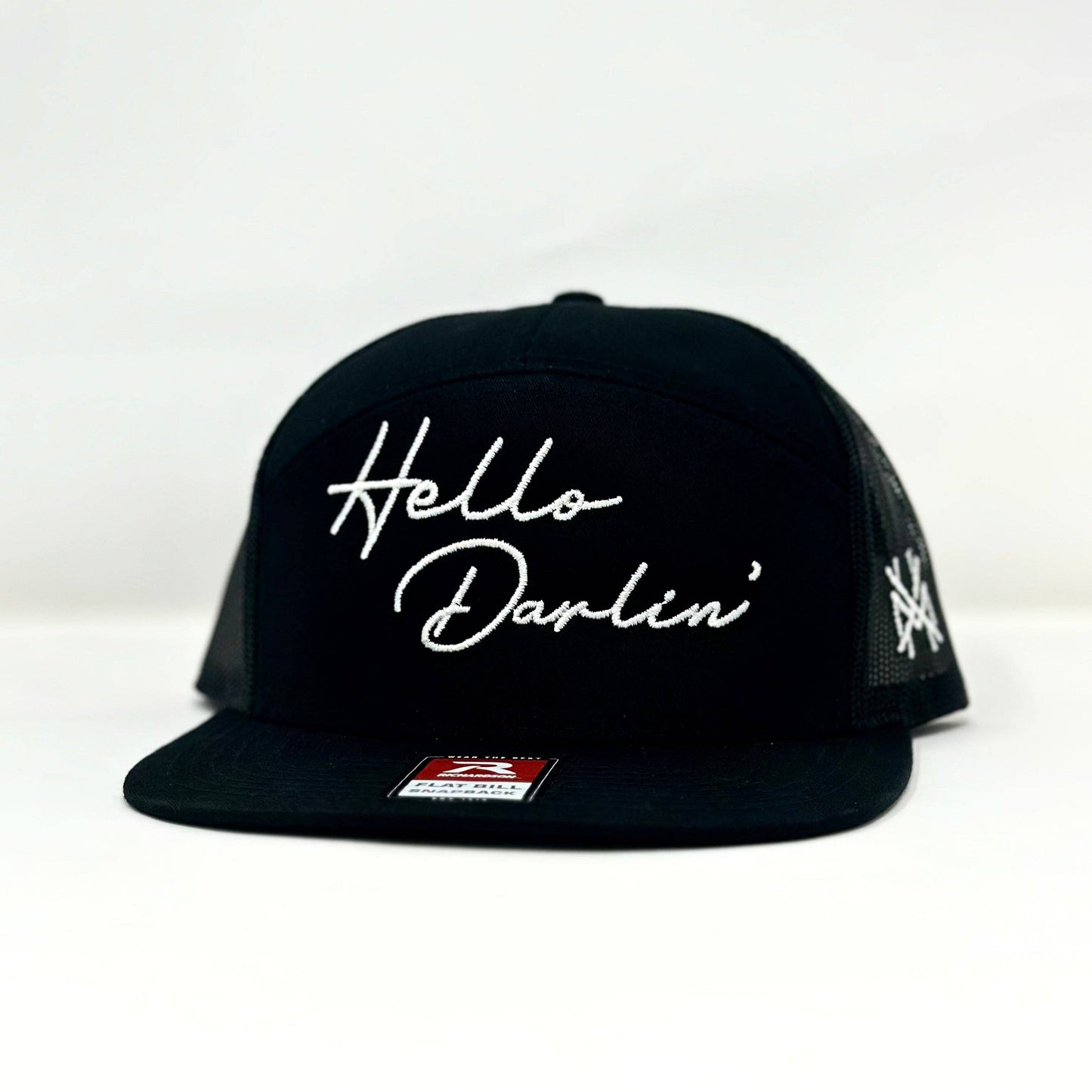 The Mad Hatter Co - MHC Hello Darlin Trucker Hat: 112 White