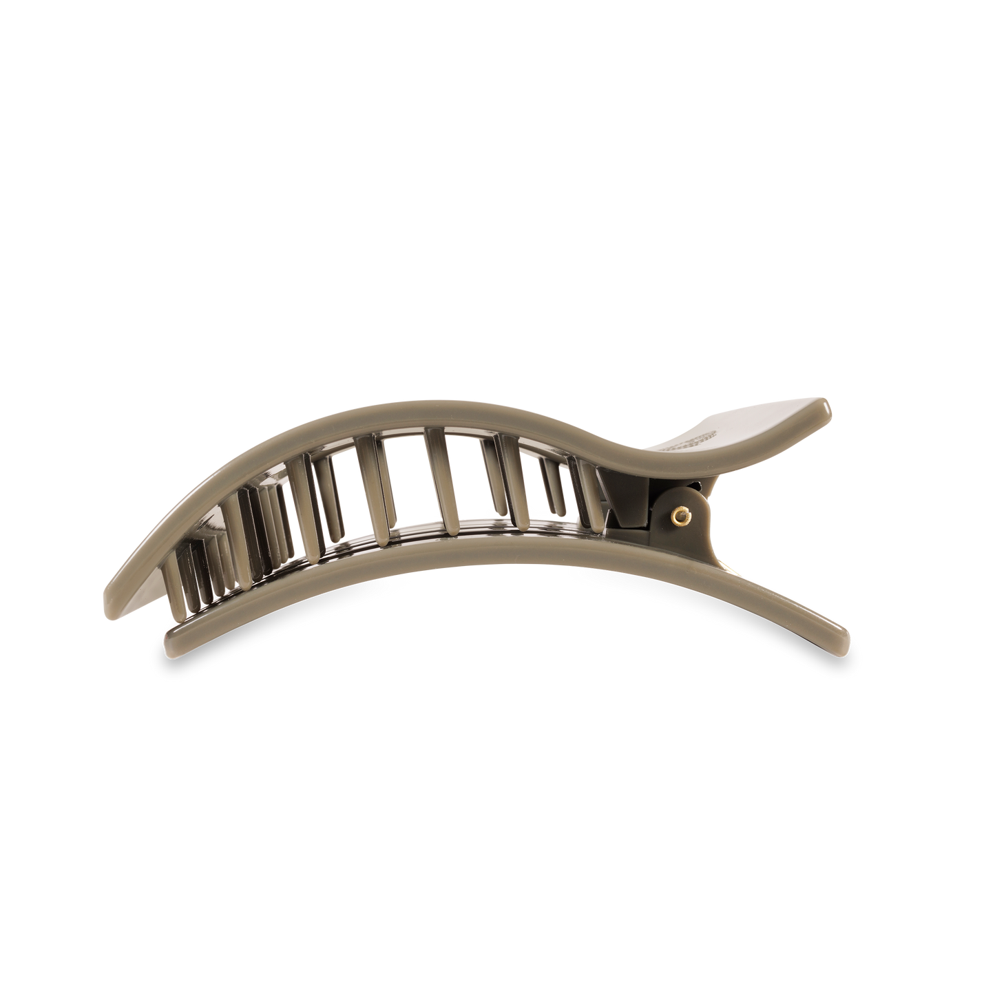 TELETIES - Flat Rectangle Hair Clip | Medium | Sage It Ain't So