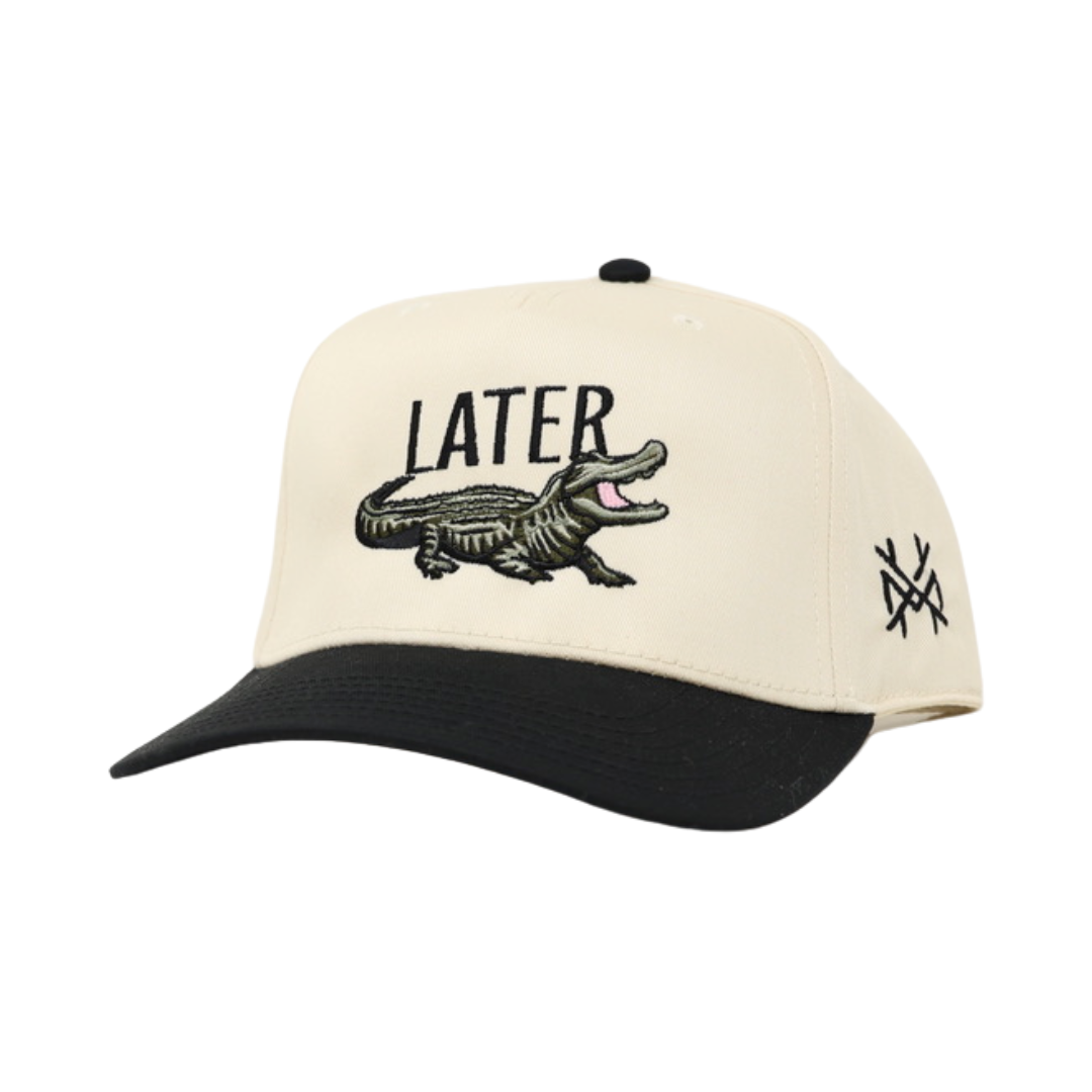The Mad Hatter Co - Later Gator: Dark Green/ Natural Otto