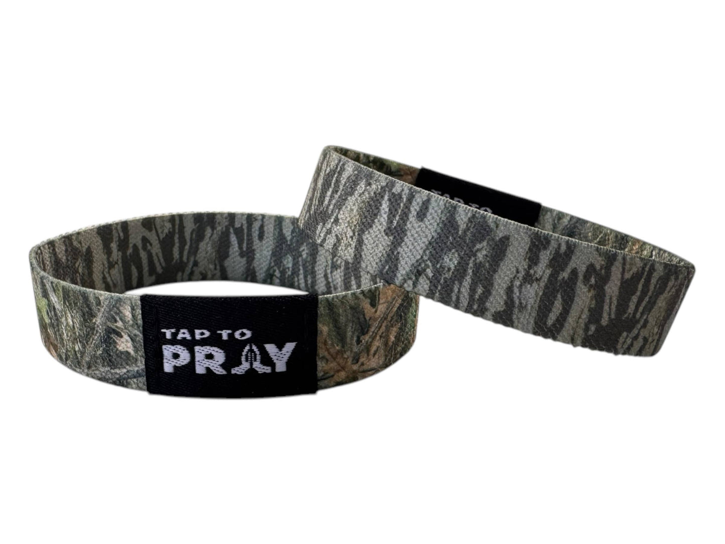 Versible - Tap To Pray™ Wristbands - Forest & Tree Bark Camo: Medium / Forest Camo / Tree Bark Camo