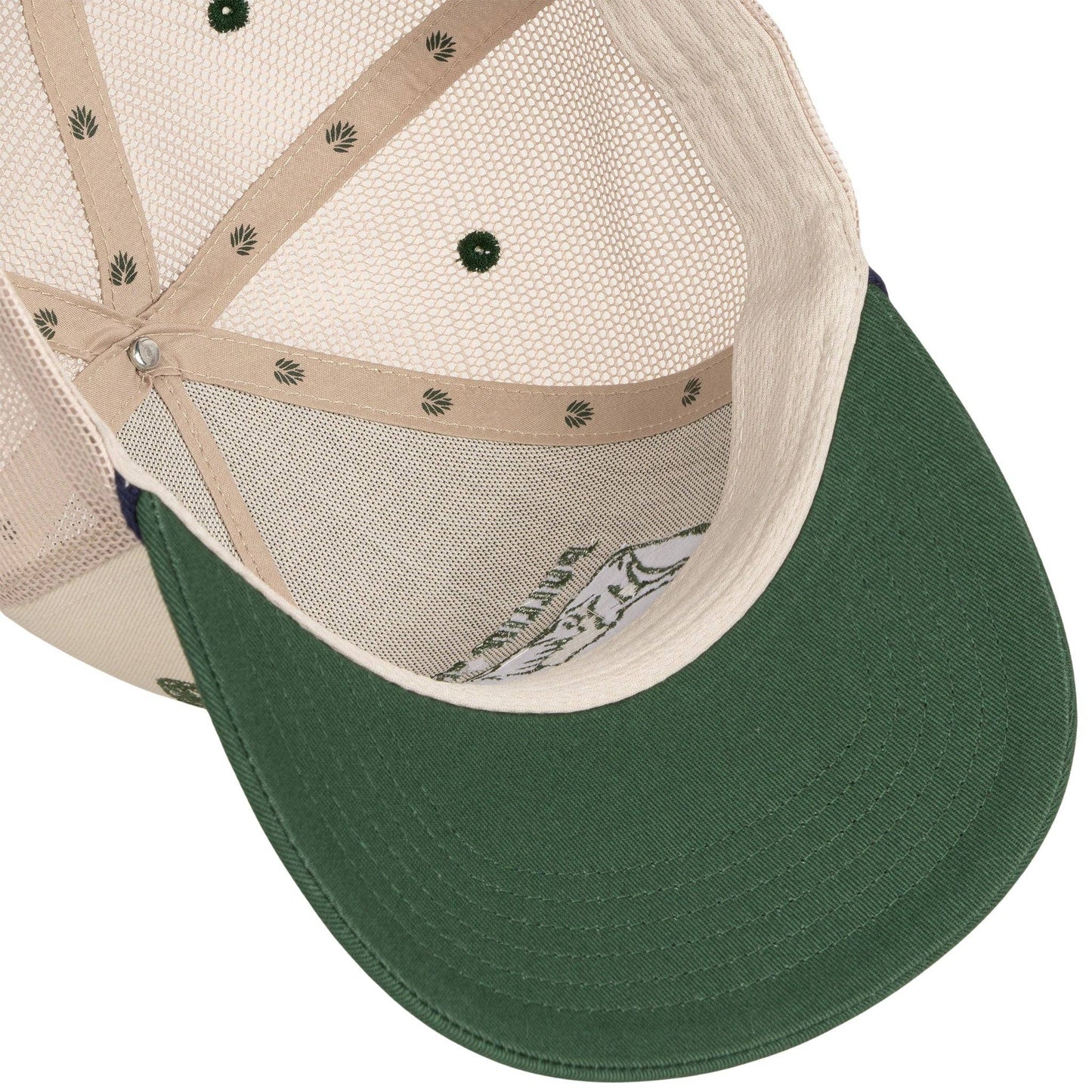 Sendero Provisions Company - Skinny Cows Hat: Cream/Green