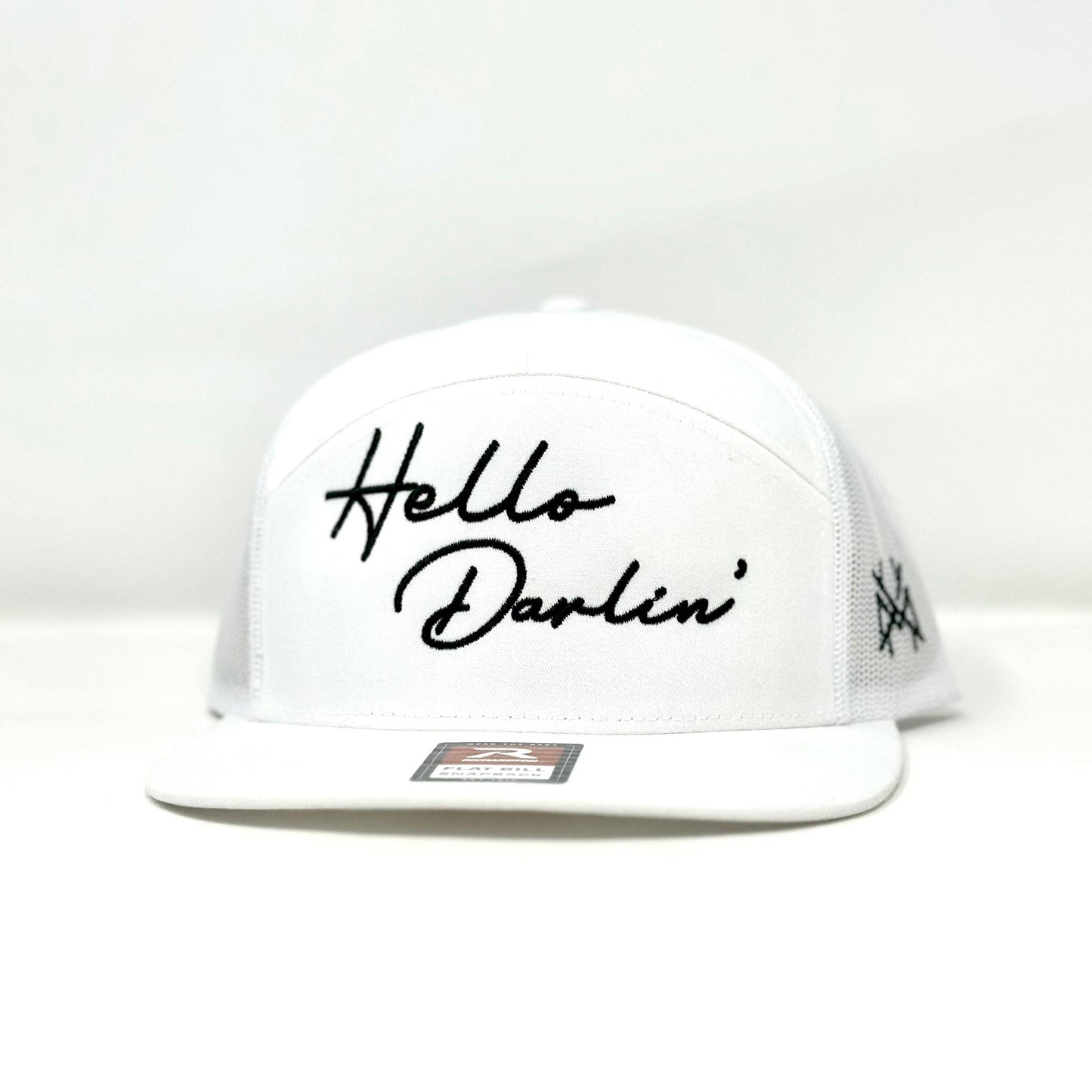 The Mad Hatter Co - MHC Hello Darlin Trucker Hat: Otto Black