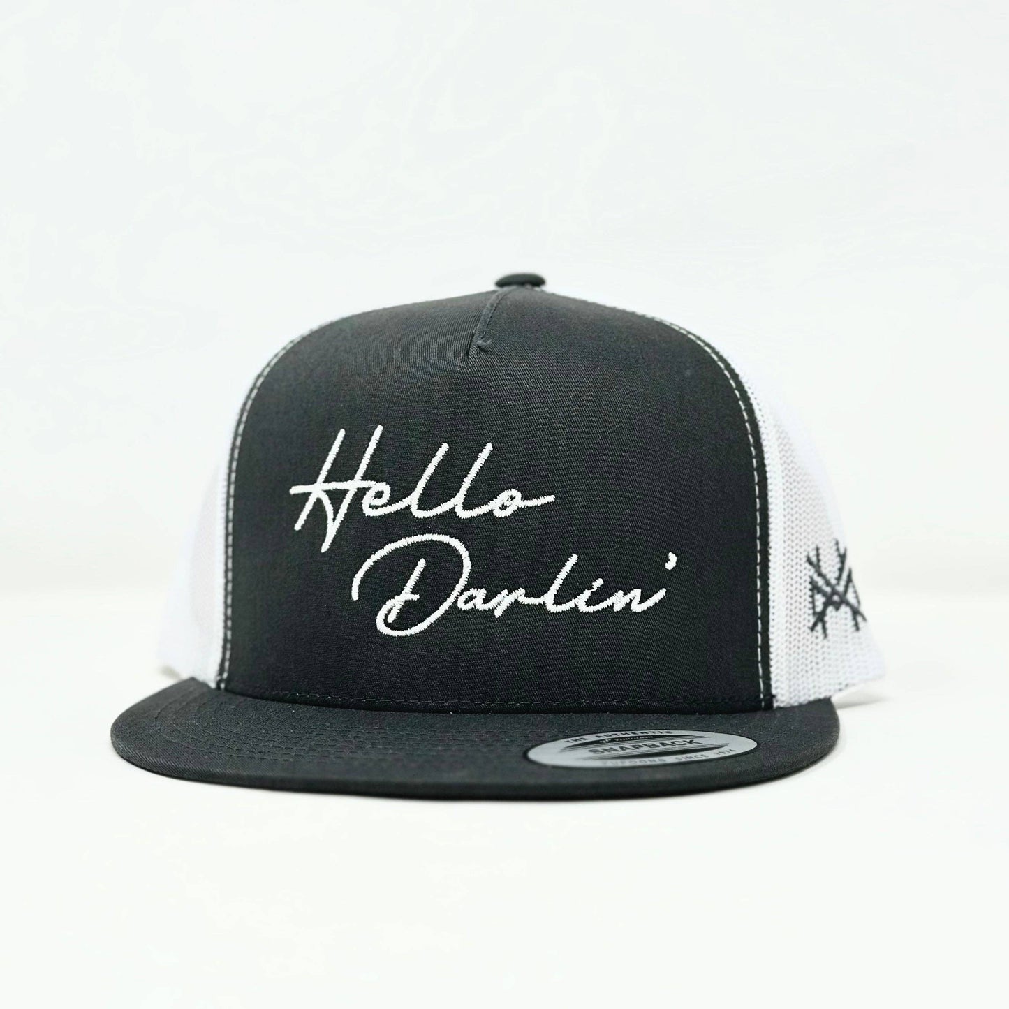 The Mad Hatter Co - MHC Hello Darlin Trucker Hat: 112 White