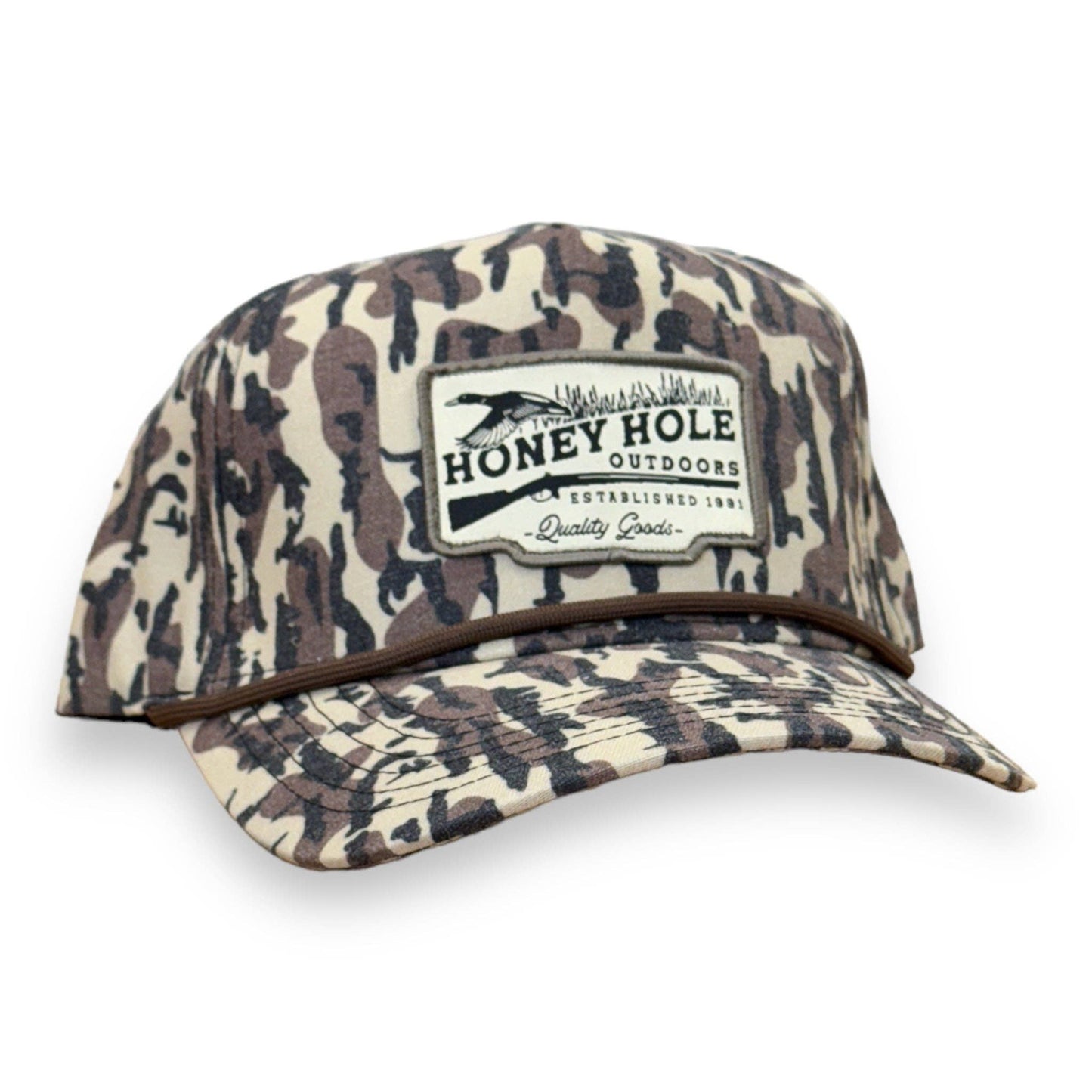 Honey Hole Outdoors - Cotton Rope Hat - Duck Shotty