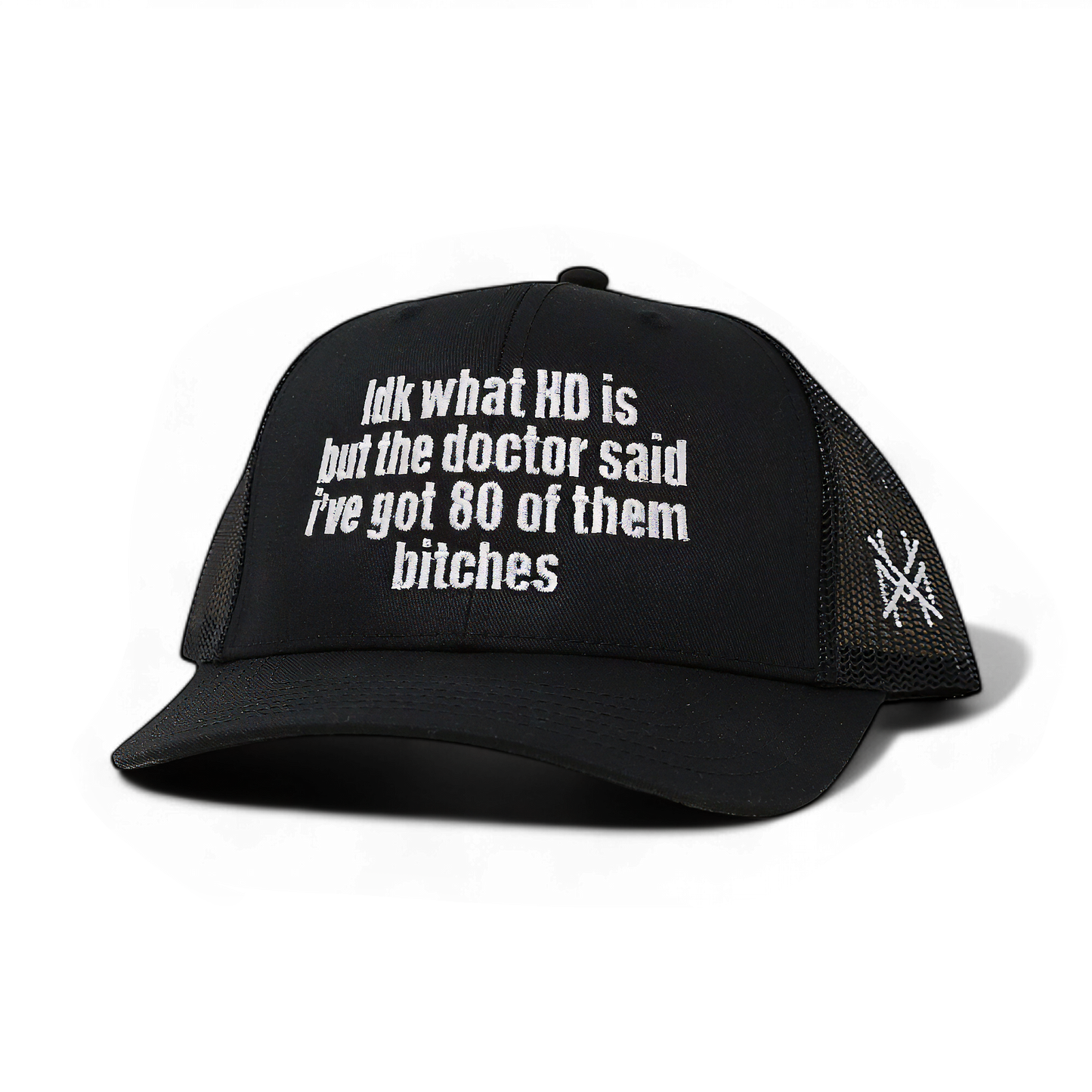 The Mad Hatter Co - 80 of Em' Snapback Hat: 7 Panel Black