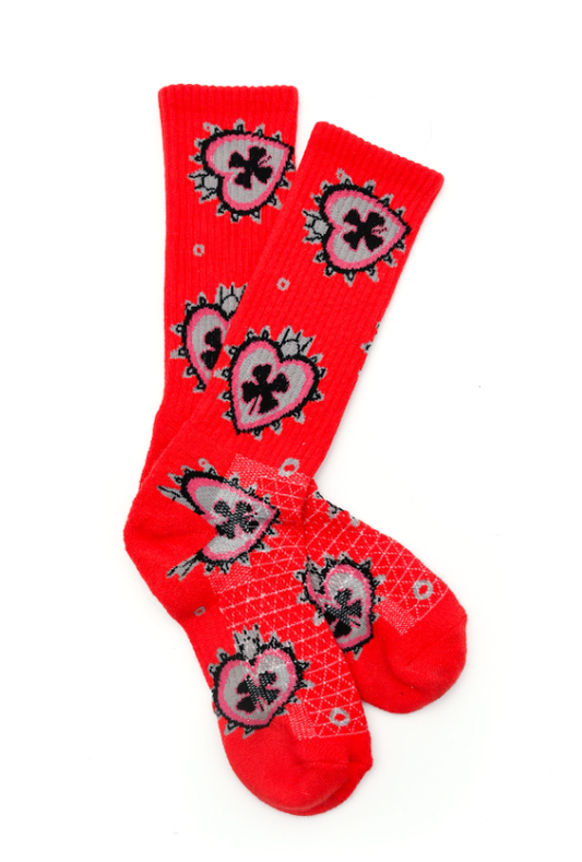 Lucky Chuck - Lucky Love Red Performance Socks