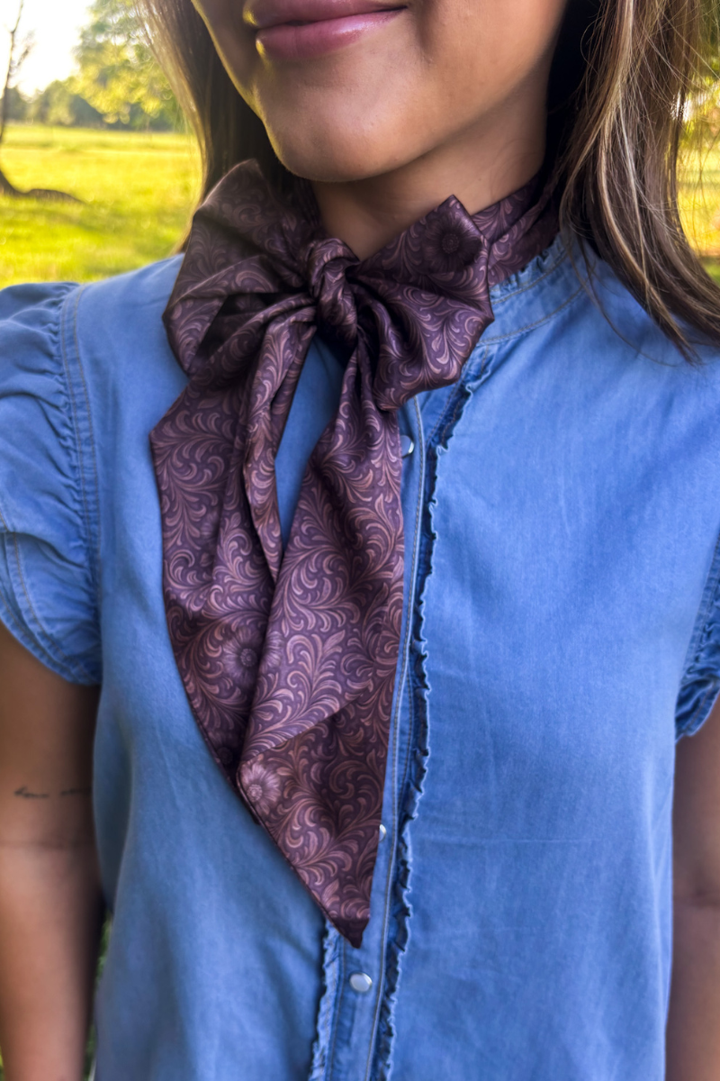 Sterling Kreek - Bronzed Bloom Latigo: O/S