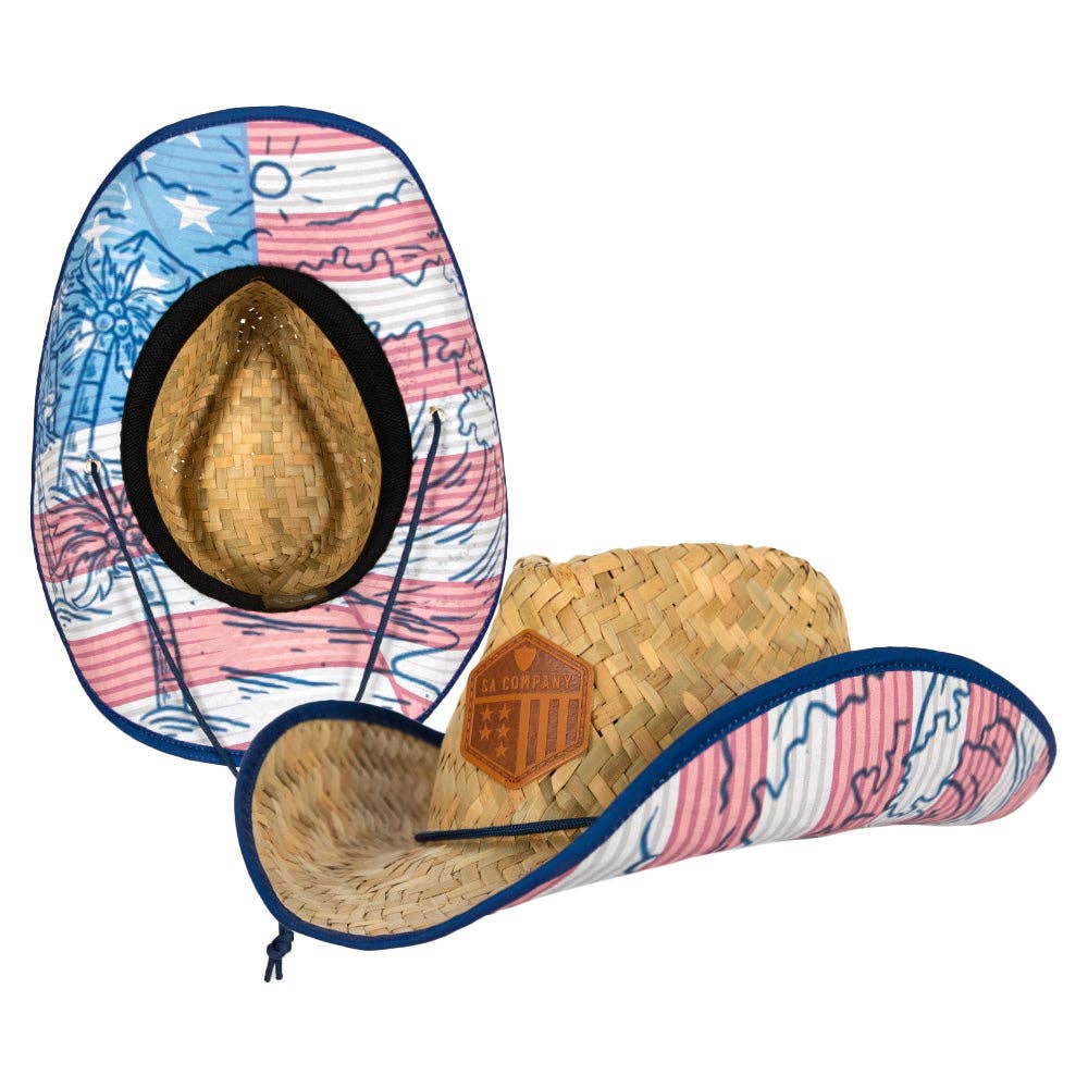 Soul of Adventure - Cowboy Straw Hat: American Vacay