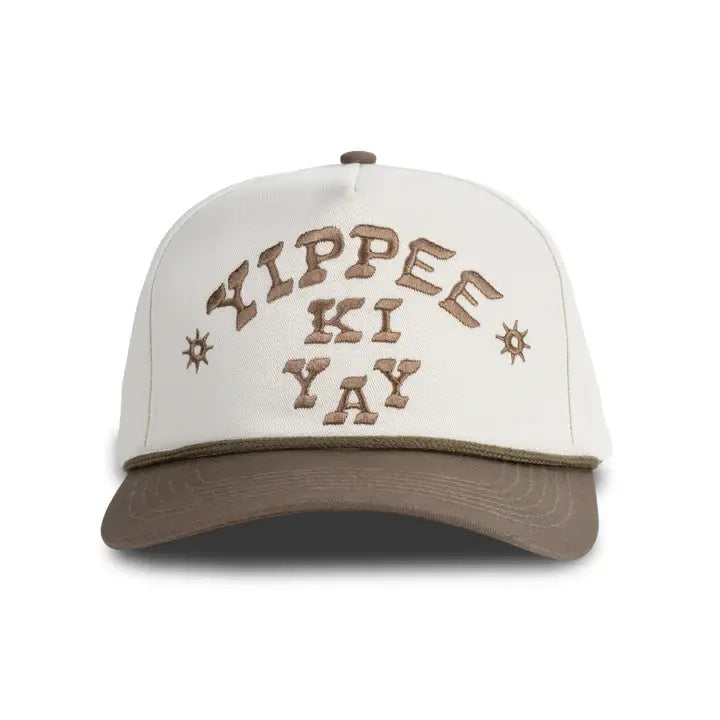 Sendero Provisions Company - Yippee Ki Yay Hat: Cream/Brown