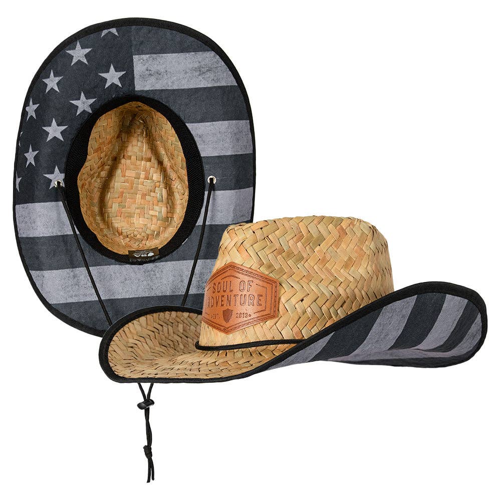 Soul of Adventure - Cowboy Straw Hat: American Vacay