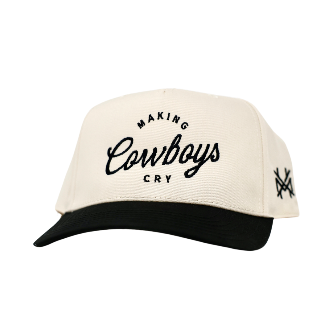 The Mad Hatter Co - MHC Making Cowboys Cry Trucker Hat: Navy/ Natural Otto