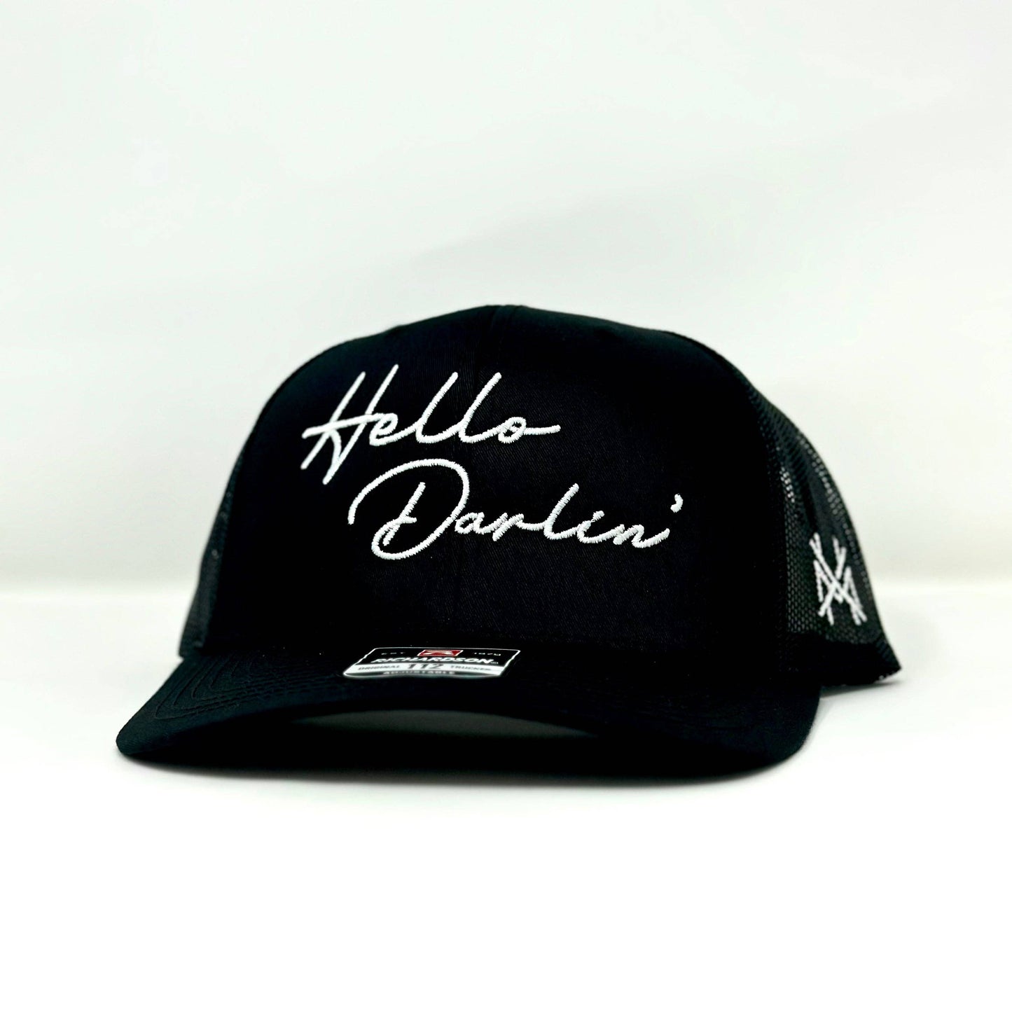 The Mad Hatter Co - MHC Hello Darlin Trucker Hat: 112 White