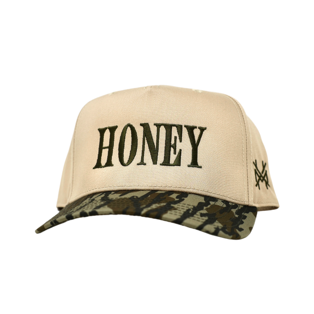 The Mad Hatter Co - MHC HONEY Trucker Hat: Camo Otto