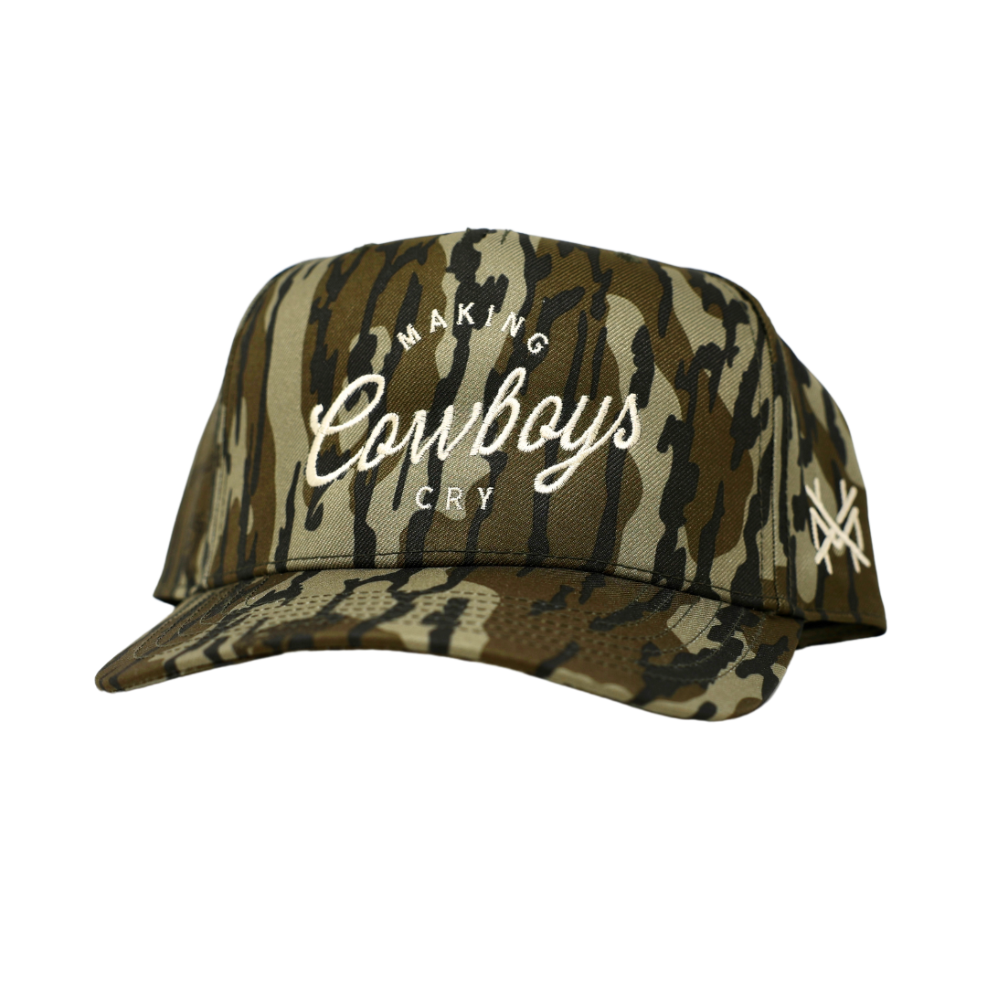 The Mad Hatter Co - MHC Making Cowboys Cry Trucker Hat: Navy/ Natural Otto