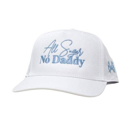 The Mad Hatter Co - All Sugar No Daddy Trucker Hat: Retro Leopard/Natural