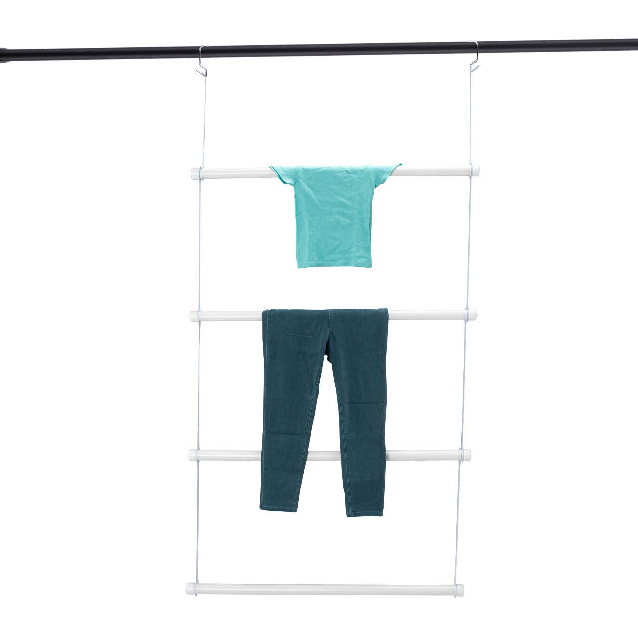 Store Supply Warehouse - White PVC Tubular Ladder Mannequin