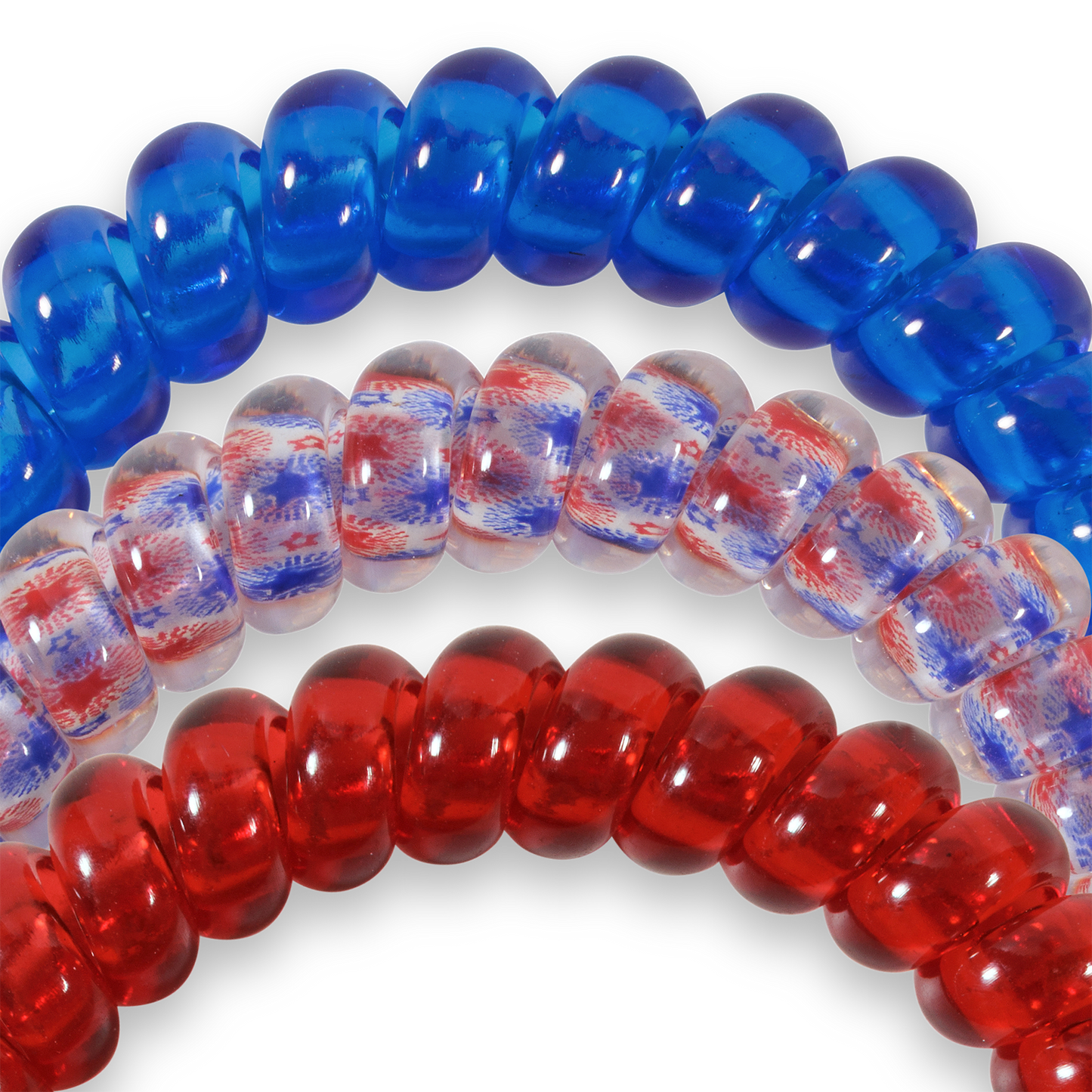 TELETIES - Patriot Pop Small Hair Ties