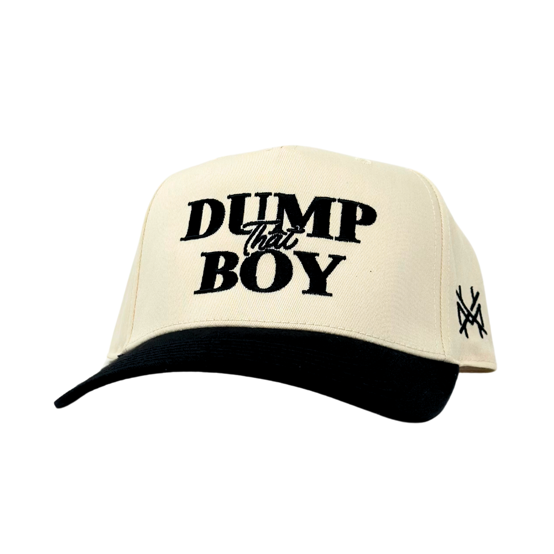 The Mad Hatter Co - MHC Dump That Boy Trucker Hat: Pink/ Natural Otto