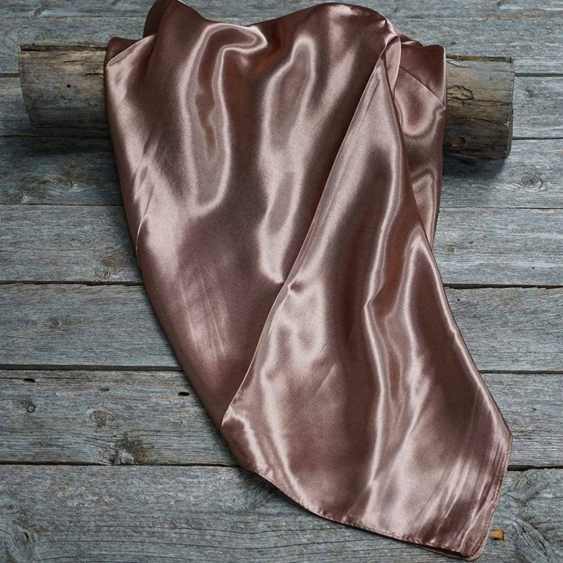 Rodeo Drive - 35X35" Solid Tan Wild Rag / Scarf WRS7