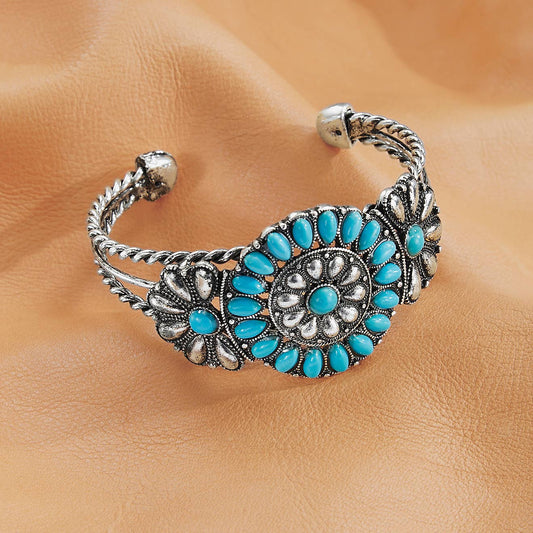 Back in the Saddle - Desert Sunburst Cuff Bracelet